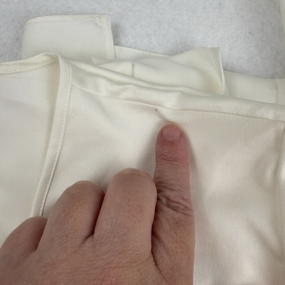 Rya Collection Robe XL NEW Cream Ostritch Feather Sleeves Glam Bridal Hooneymoon - Picture 10 of 11